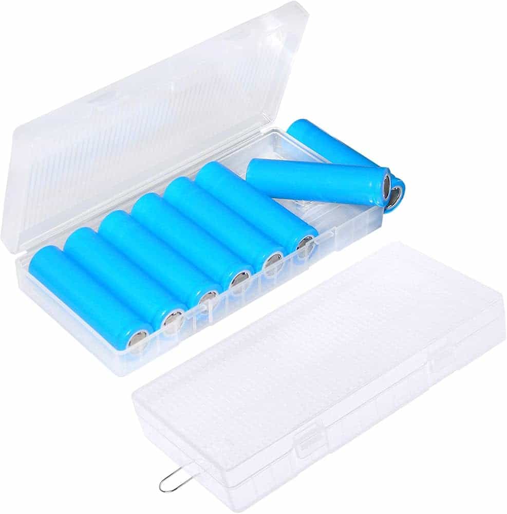 Coiland Battery Case 18650x2 - Clear