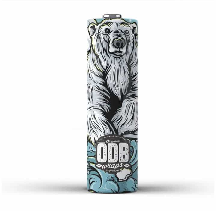 Battery 18650 Wrapper Bear