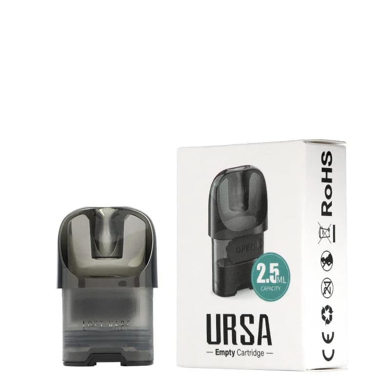 Lost Vape Ursa Empty Cartridge - Black 1pc image 1