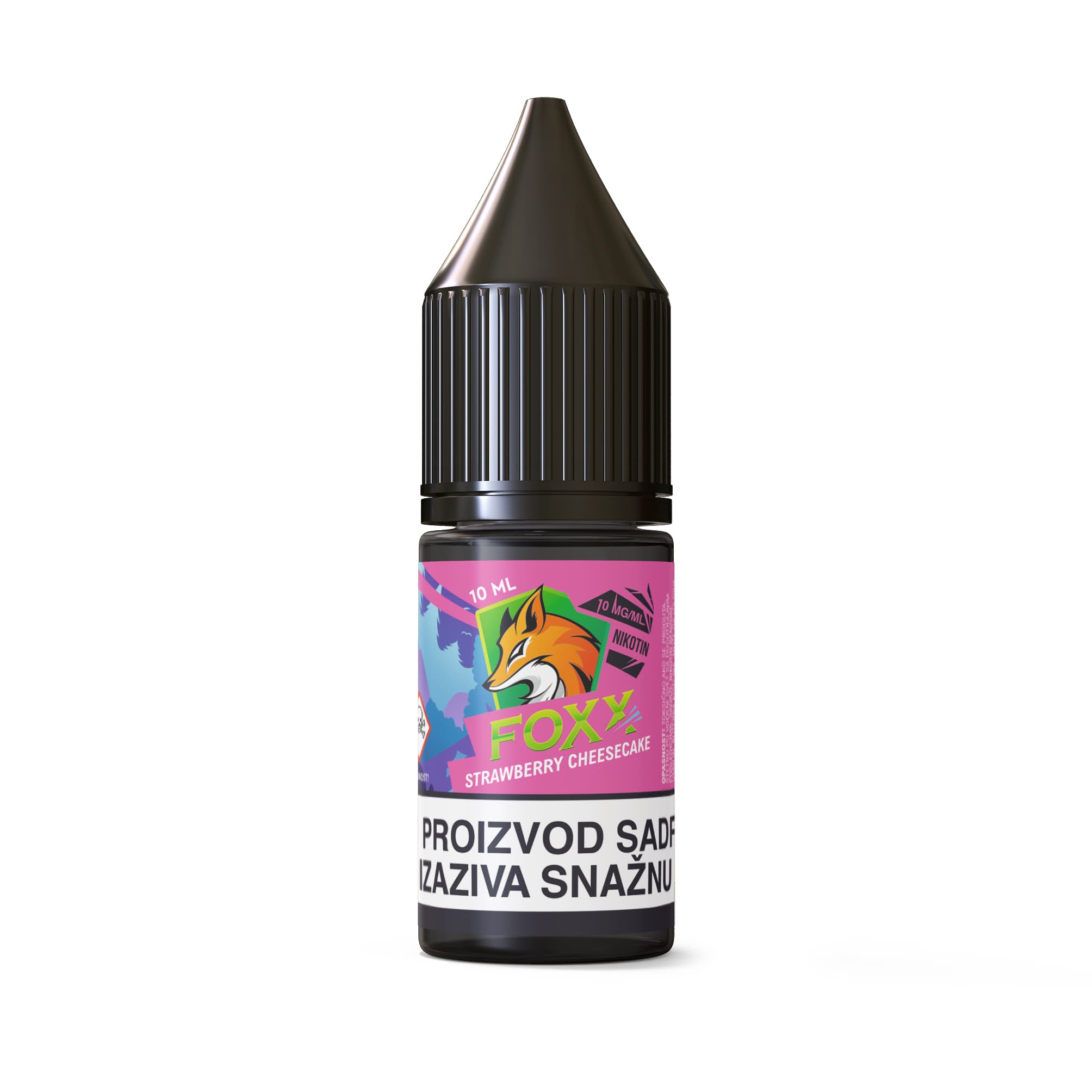 FOXX Strawberry Cheesecake 0mg 10ml image 2