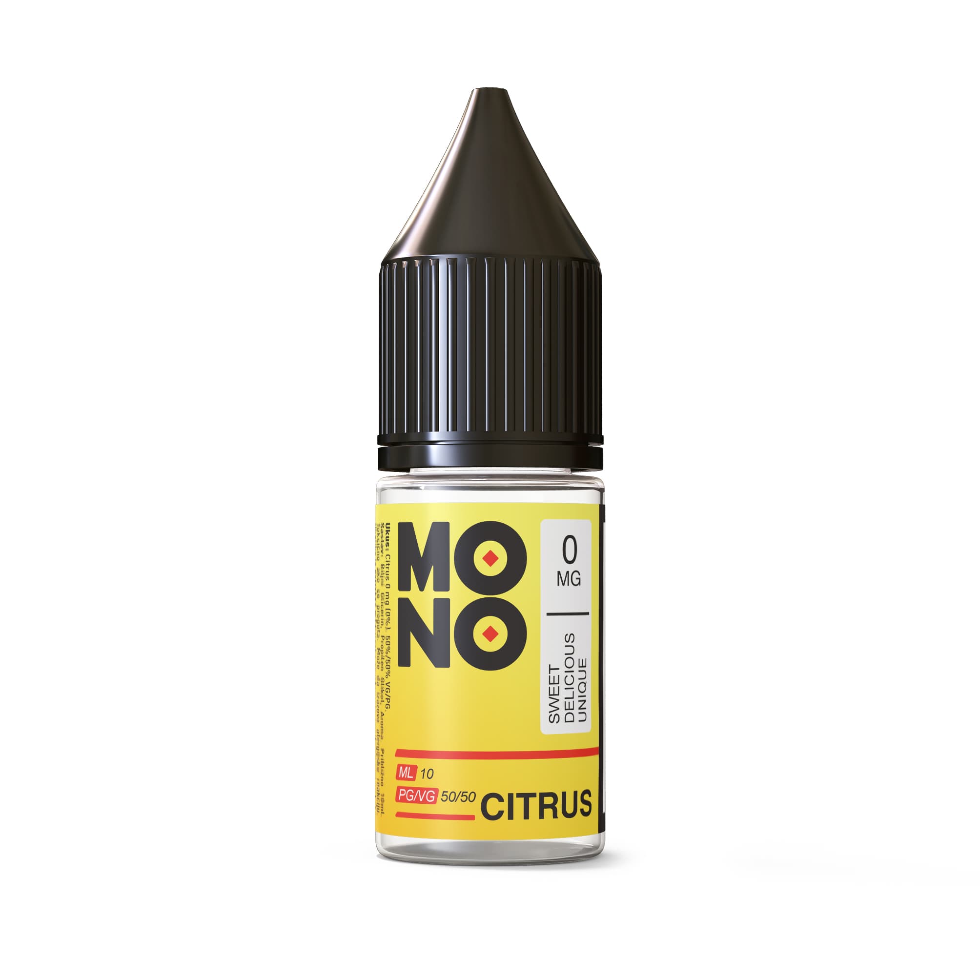 MONO Citrus 0mg 10ml image 1